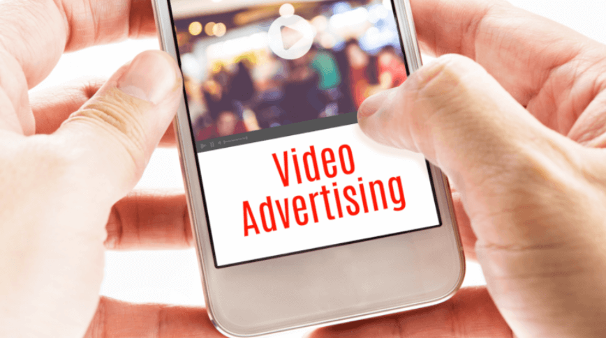 mobile screen with video advertising written on it ads interactive ad monetization platform